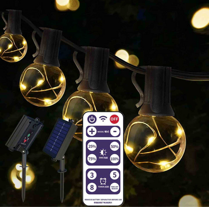 Becuri lumina caldă | IP65 | 10m