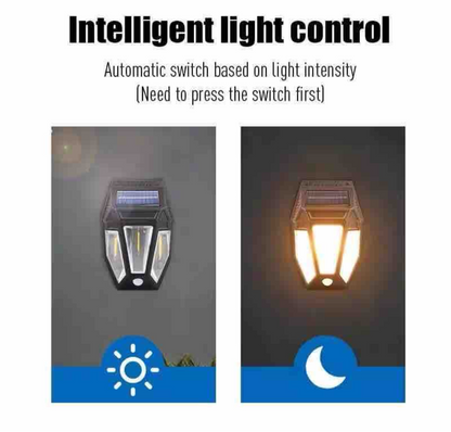 Lampă solară pentru perete | senzor mișcare