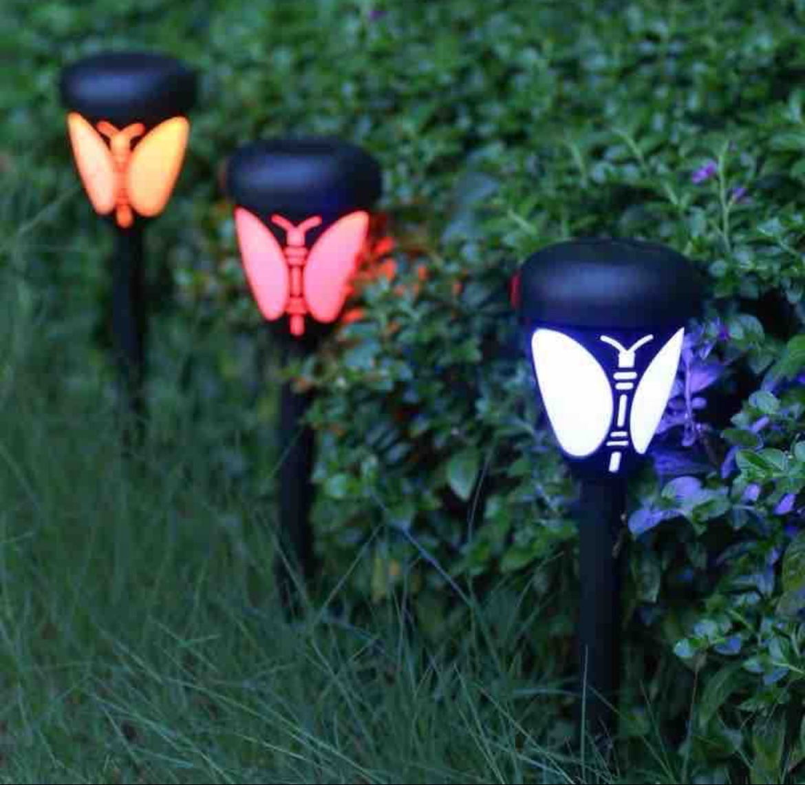 Lampă solară | LED Multicolor | 1buc